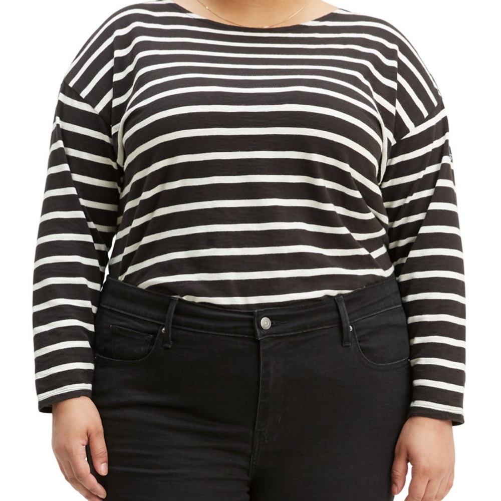 Levis womens cora sailor stripe t-shirt